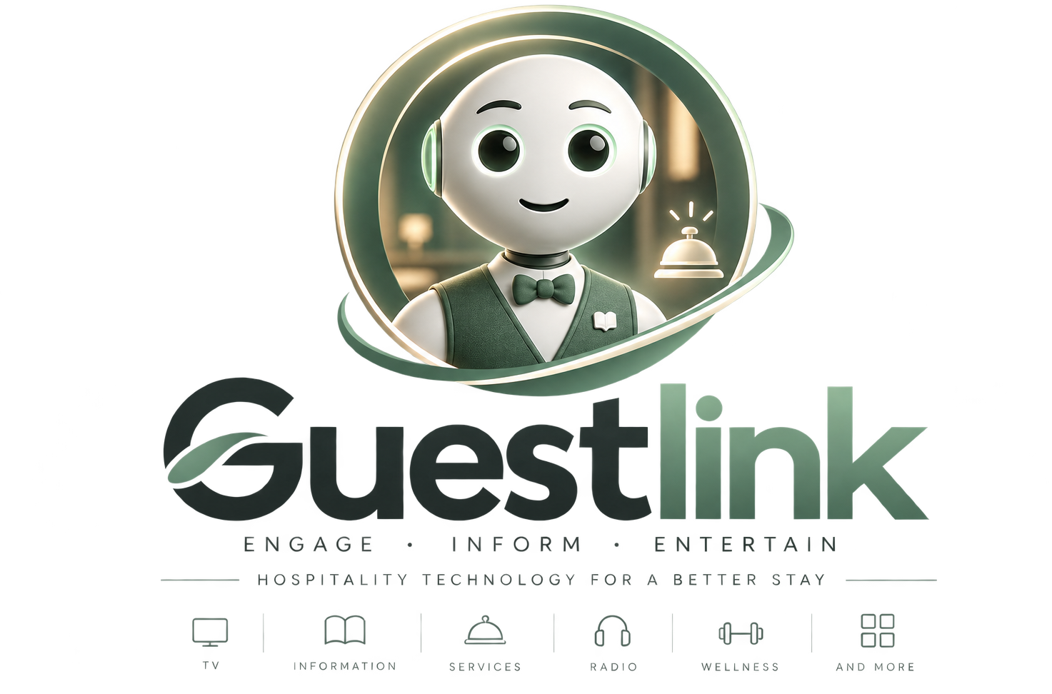 Guestlink — Engage · Inform · Entertain · Hospitality technology for a better stay